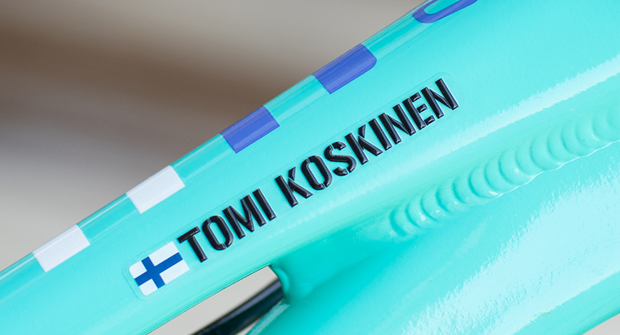 3D-nimitarrat polkupyörään